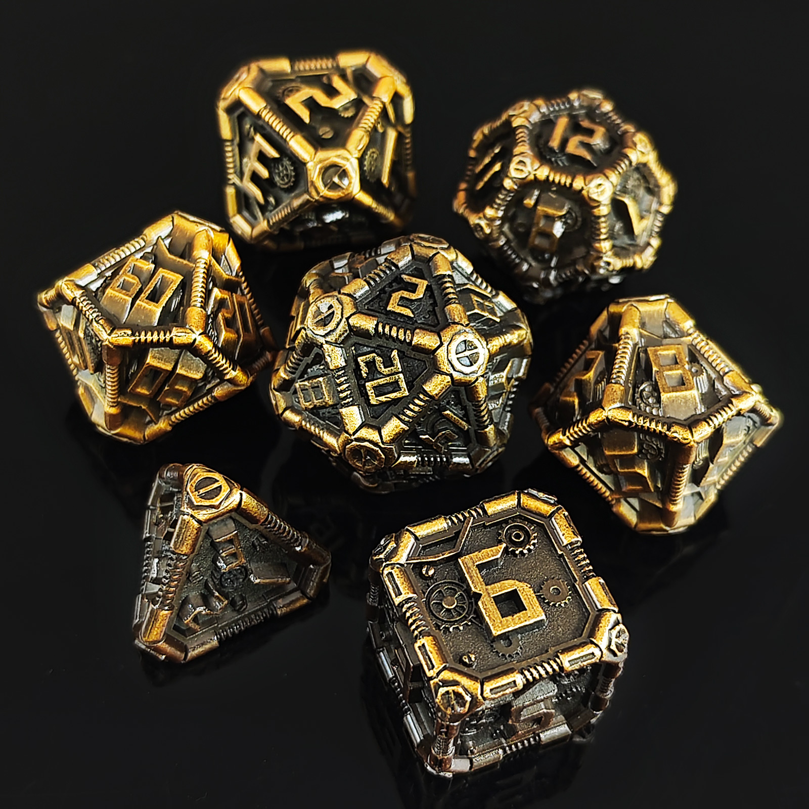 Engrenage Or Antique