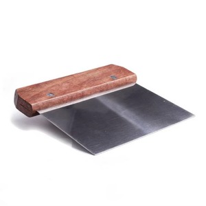 BỘT BỘT scraper thép không gỉ bột <span class=keywords><strong>Scratch</strong></span> Bảng gỗ xử lý Baking Pastry Board bánh <span class=keywords><strong>Pizza</strong></span> Cutter bánh mì Slicer - Product Image 4