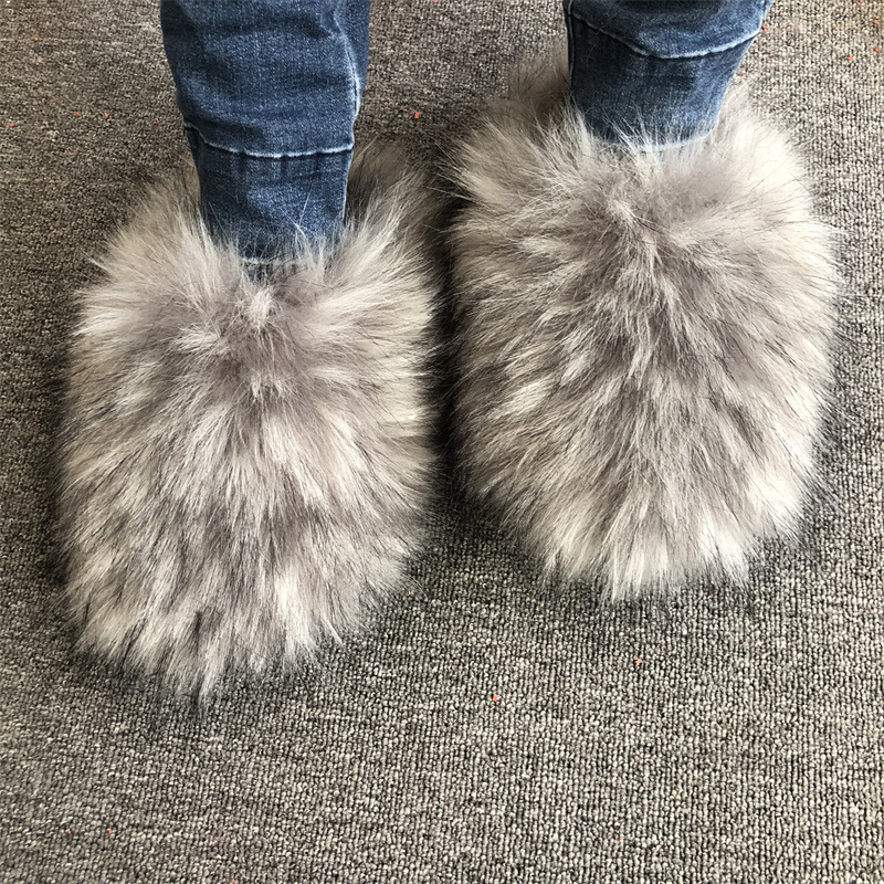 Imitation raccoon gray