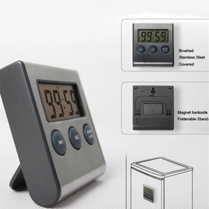 Timer digitale minuti secondi Timer LCD schermo digitale sveglia cottura conto alla rovescia cronometro accessori da cucina - Product Image 4
