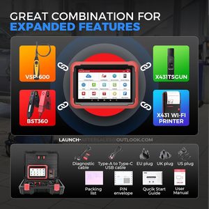 <strong>2025</strong> LAUNCH X431 Pros V 5.0 Elite With Bluetooth Scanner Canfd Doip Online <strong>Coding</strong> &amp; 37+ Reset for Car Diagnostic Tool - Product Image 5