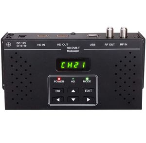 CATV DVB-T Modulator DVB-C ISDB-T <strong>MPEG4</strong> HD AV Signal Headend Encoder Digital Modulator