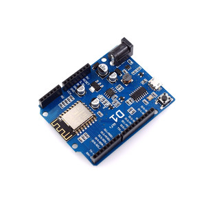 ESP-12E WeMos D1 UNO R3 CH340 CH340G WiFi geliştirme kurulu, ESP8266 kalkanı akıllı elektronik PCB arduino uyumlu IDE