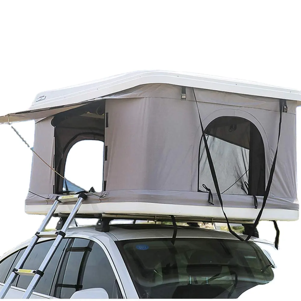 Woqi 고품질 자동차 옥상 텐트 야외 캠핑 하드 쉘 팝업 자동차 지붕 텐트
