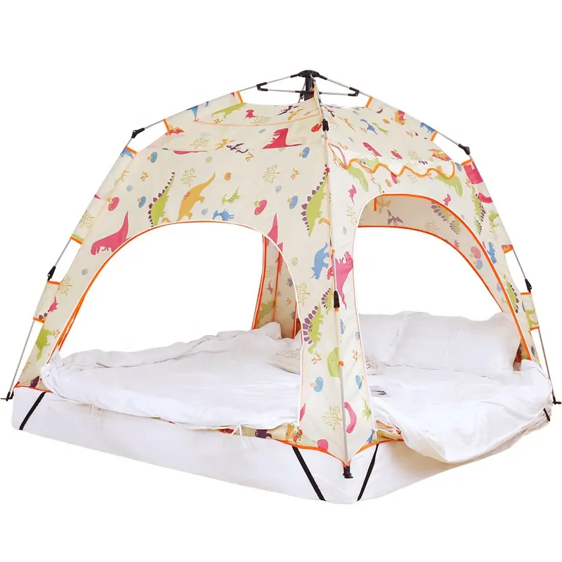 אוהל מיטה מקורה חמים ביתי משחק ילדים יחיד אוהל חם מיטה מקורה חורף אוהל חם לילדים