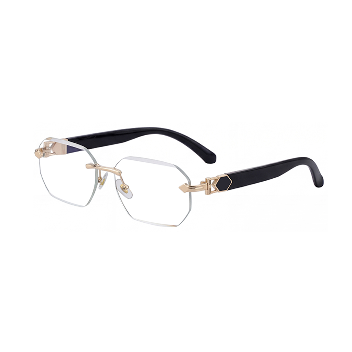 C7 Black Gold Frame Blue Light Blocking