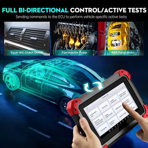 Il più nuovo XTOOL D7 Automotive All System strumento diagnostico lettore di codici programmatore di chiavi Auto Vin con 26 + funzioni Test attivo
