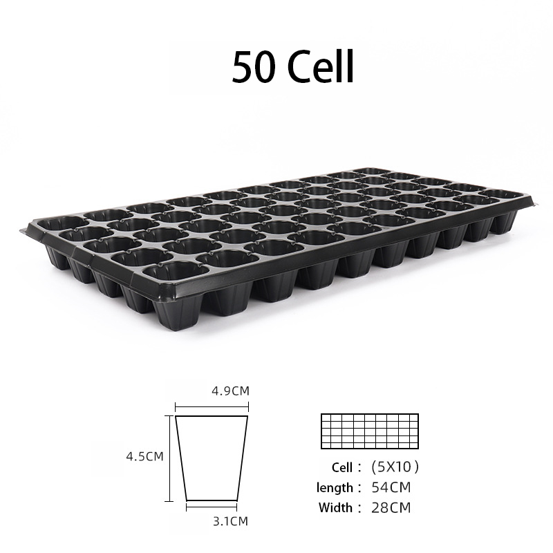 50 cells black