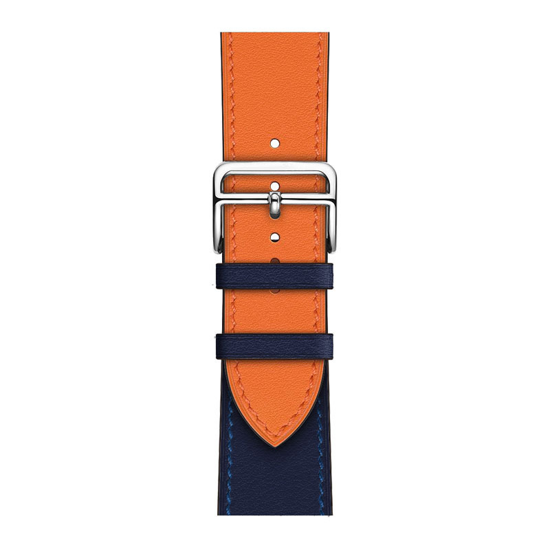 orange and blue