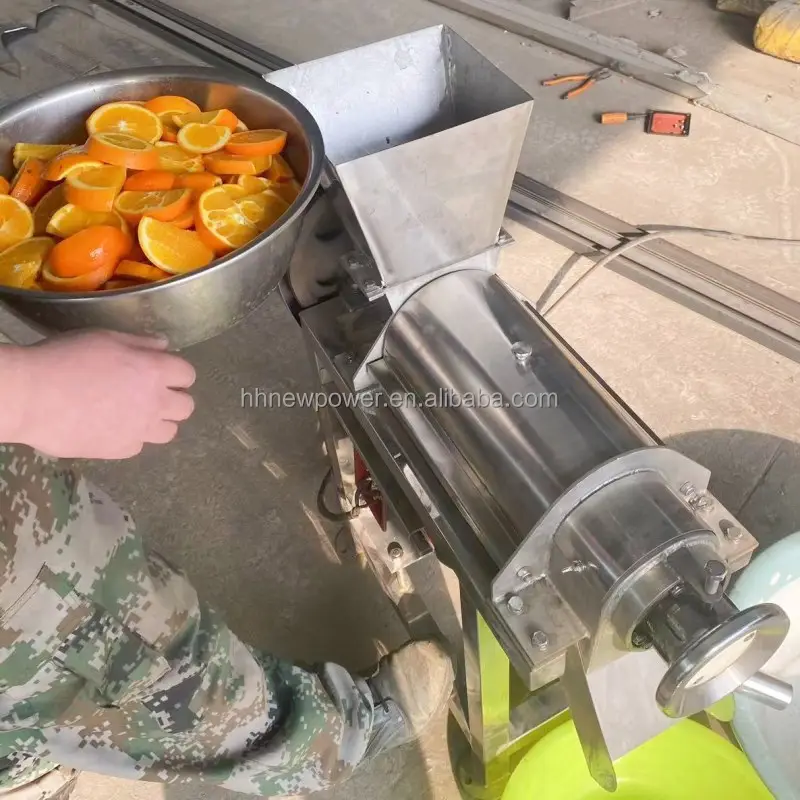 Petite ligne de traitement d'équipement d'extracteur de pulpe de presse-agrumes de pomme machine de fabrication de jus de gingembre prix de machine de pulpe de mangue