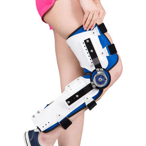 Genouillère personnalisée Oem Genouillère réglable Stabilisateur de genouillère à charnière de fracture pour adultes Soulagement de la douleur au genou - Product Image 1