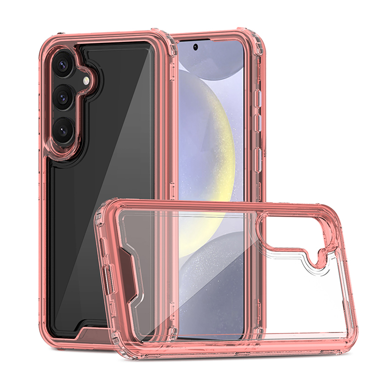 Clear peach pink