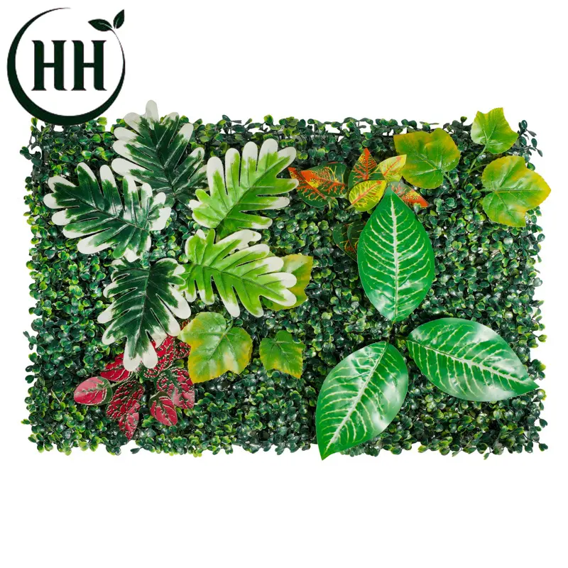 China Manufacturer Wood Plant Mount Hang Decor Ready To Ship Back Drop Wall Grass Artificial
