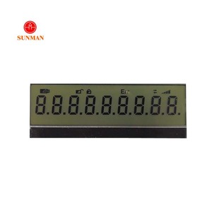 Prezzo a buon mercato 3.0V Lcd ML1001 Chip Controller 8 cifre 9 cifre 7 segmento Display Lcd per contatore di Gas di energia