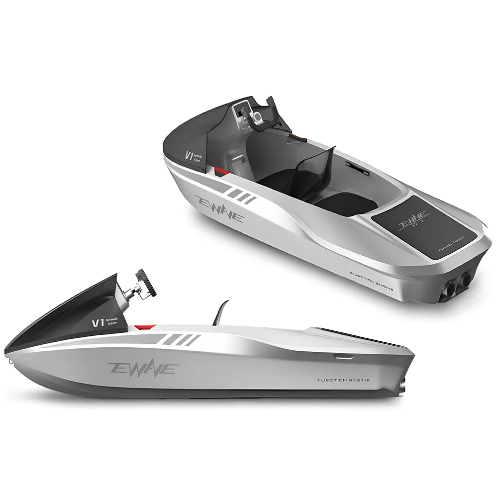 Kişisel elektrik deniz nehir su Rc yarış spor çocuk Moto küçük yat gemi E Motor Rc balıkçı teknesi araba elektrikli Mini Jet tekne