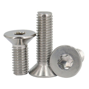 SHIMAIネジ工場M1.6M1.7 M2 M2.2 M2.5 M3 M4304ステンレス鋼フラットヘッドトルクスミニネジ - Product Image 2