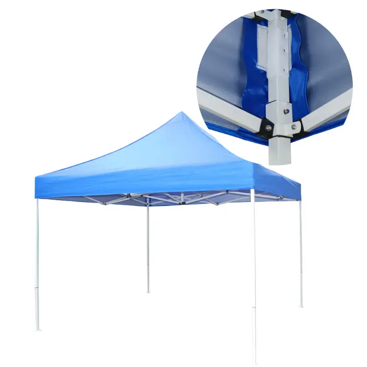 Reklam logosu açık alüminyum 10x10 gölgelik çadır sergi olay Marquee gazebos gölgelik Pop Up özel baskılı çadır