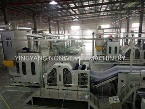NON WOVEN MACHINERY VERTICAL LAPPING WADDING PRODUCTION LINE FÜR MATRATZEN-ODER WÄRME ISOLIER MATERIAL - Product Image 4