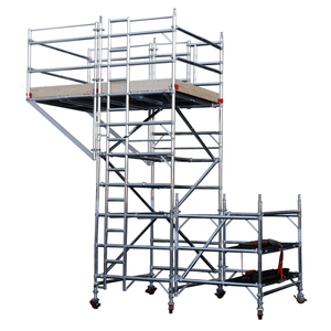 Factory Large Stock Mobile Scaffold Frame Platform Materials Name List Aluminum Metal Scaffolding System for Stage Tower <strong>LC</strong> - Product Image 1