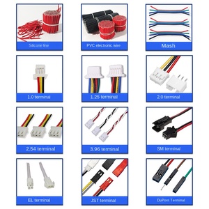 Tek kafa mikro anahtarı Terminal hattı sensörü konnektörü 2.54 DC kafa otomotiv PVC yalıtımlı bakır kablo kablo demeti - Product Image 4
