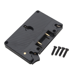 Andoer altın montaj alüminyum alaşımlı pil kamera adaptör plakası Anton Bauer güç b-tap-Premium kamera aksesuarı ile uyumlu - Product Image 1