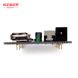 MB-102 di vendita diretta in fabbrica DC6.5 ~ 12V e modulo di fornitura USB 3.3V Dual Road Bread Board Black Module Kit per Arduino - Product Image 4