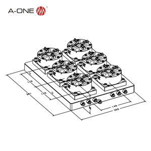 ระบบ erowa ยอดนิยม A-ONE มี3A-100926การออกแบบ hexa ที่รวดเร็วโดยอัตโนมัติ - Product Image 2
