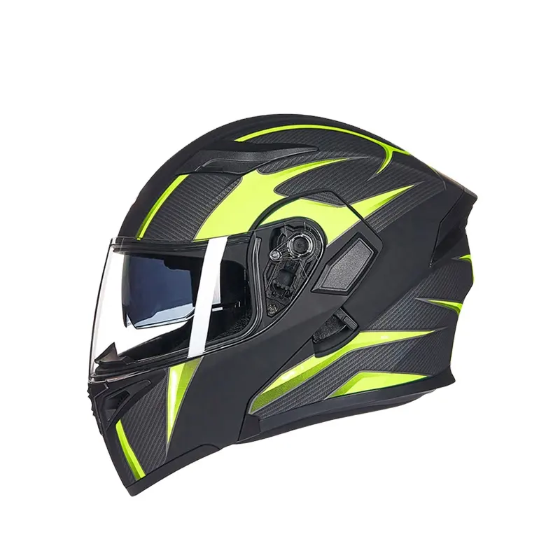 Casco da moto regolabile di sicurezza per casco integrale Semi aperto personalizzato all'ingrosso