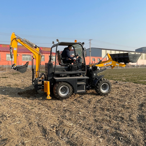 EPA Special Design Diesel Articulated Backhoe <strong>Loader</strong> 4x4 Front <strong>Loader</strong> with 5 Ton Rated <strong>Load</strong> Engine Core Component Free Shipping - Product Image 2