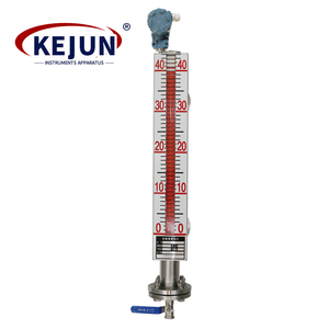 Medidor de Nivel Magnético Tipo de sensor de flotador Indicador de nivel de líquido de tubo de vidrio de vista de aceite Fapper magnético - Product Image 6