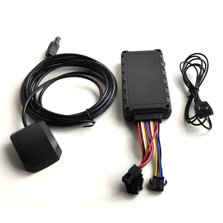 BLE 4G LTE GPS Tracker with External GPS Antenna Car Real Time Tracking Device Support iButton Acc Ignition Detection