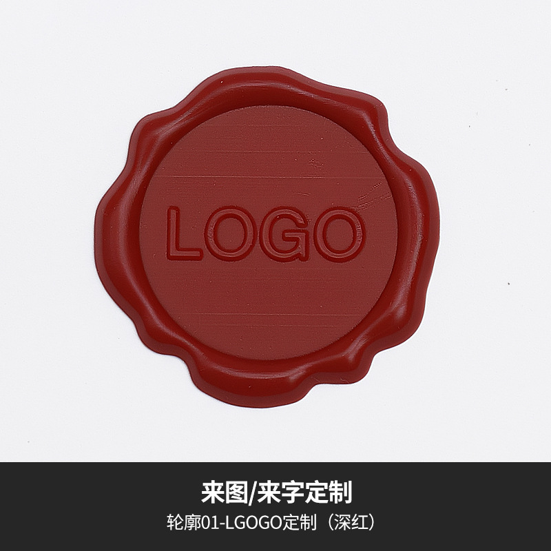 Esquema 01 - Logotipo personalizado (rojo oscuro)