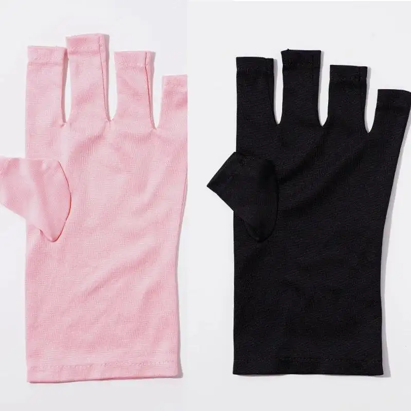Nagelkunst-Handschuhe UV-Schutzhandschuh UV-Schutzhandschuhe Schutz für Nagelkunst Gel UV-LED-Lamptool