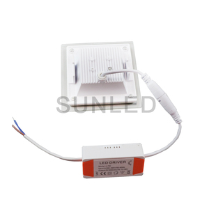 Kare led panel lamba sürücü tavan lambası 6W AC220V led ışık - Product Image 3