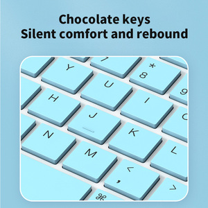 Rechargeable Backlit <strong>Keyboard</strong> Mini <strong>Wireless</strong> <strong>Keyboard</strong> With Portable BT Multimedia <strong>Keyboard</strong> for Phone Tablet Computer TV - Product Image 2
