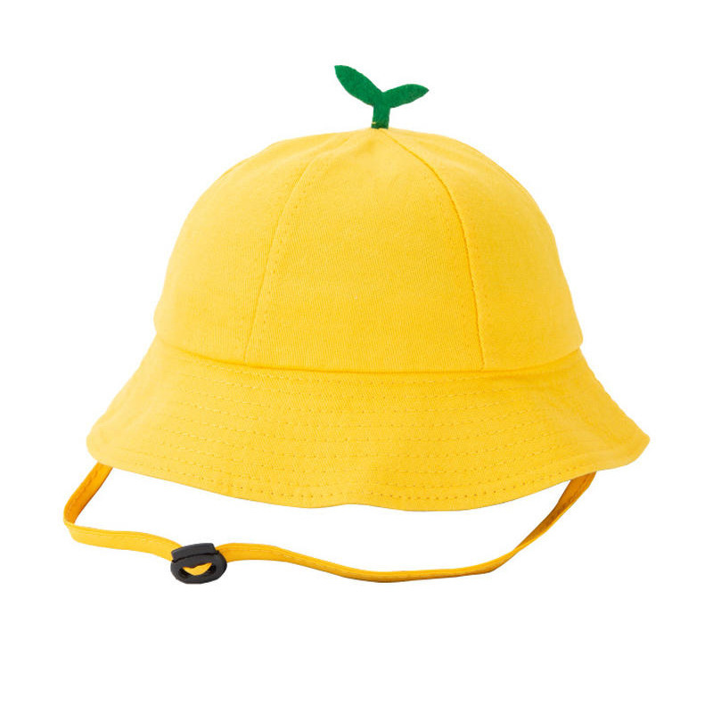 Yellow bun hat