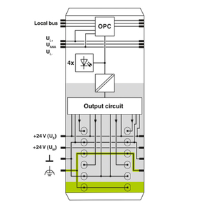 In stock plc controller di programmazione inline IB IL 24 DO 4-PAC modulo digitale 2861276 originale 24VDC - Product Image 4