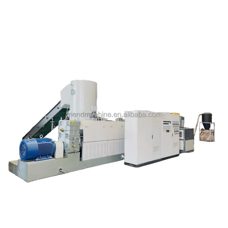 Machine de granulation recyclable en feuille de plastique PET PP PVC PMMA PC machine de fabrication de granules de film compacteur granulateur de recyclage