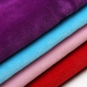 1Mm 1.5Mm Pha Lê Warp Đan Ngắn Minky Đồ Chơi Sang Trọng Quần Áo Siêu Mềm 280gsm 100% Polyester Vải Twill Phong Cách - Product Image 3