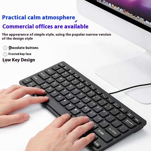 Teclado con cable retroiluminado K1000 RGB para ordenador portátil, interfaz USB, uso en oficina de negocios, nueva operación de domo, teclado caliente directo de fábrica, Stock - Product Image 4