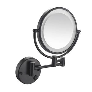 双面360度旋转发光二极管化妆镜现代照明剃须和化妆镜 - Product Image 5