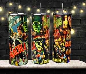 Factory Newest Customized Best Selling 3D Inflated Halloween Horror 20oz <strong>Cup</strong> Coffee Mug Travel Tumbler with Lid and Straw - Product Image 4