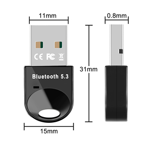 BT606 ATS2851 Mini USB <strong>Bluetooth</strong> 5.3 Dongle Driver Free BT 5.3 Audio Transmitter Adapter <strong>for</strong> Computer <strong>Bluetooth</strong> - Product Image 6