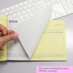 Оптовая продажа, книга-фактура, высокое качество, OEM ODM, безуглеродная квитанция, наборы дубликатов квитанций - Product Image 4