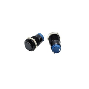 12 mét kim loại <span class=keywords><strong>push</strong></span> <span class=keywords><strong>button</strong></span> chuyển 2-pin tự khóa IP65 không thấm nước 10A điện tử vòng đầu bắt đầu nút chuyển đổi - Product Image 1