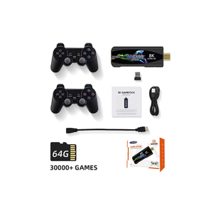 2024 X3 PRO 4KHDゲームコンソールP52.4Gワイヤレスコントローラーレトロビデオゲームコンソール