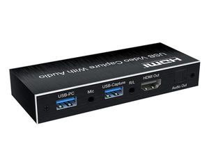 快速交付游戏音频录像机盒4K HDMI至USB视频采集卡设备，带HDMI电缆，用于直播 - Product Image 4