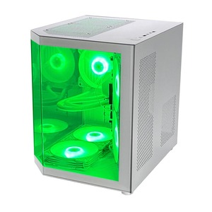 Pcooling Custom Computer Case Panel de vidrio Pc Case Cube Atx Mid Tower Desktop Gaming Pc Computer Case - Product Image 6