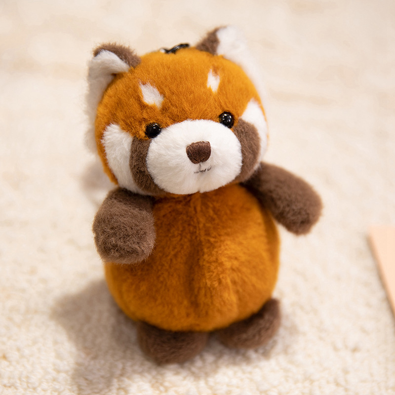 Bean bag series keychain-red panda