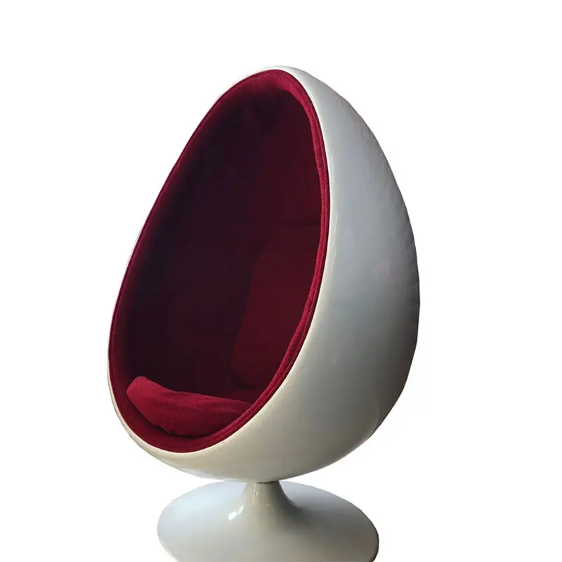 Personalizza la clinica odontoiatrica a colori usa una sedia a uovo di alta qualità per il servizio di sbiancamento dei denti